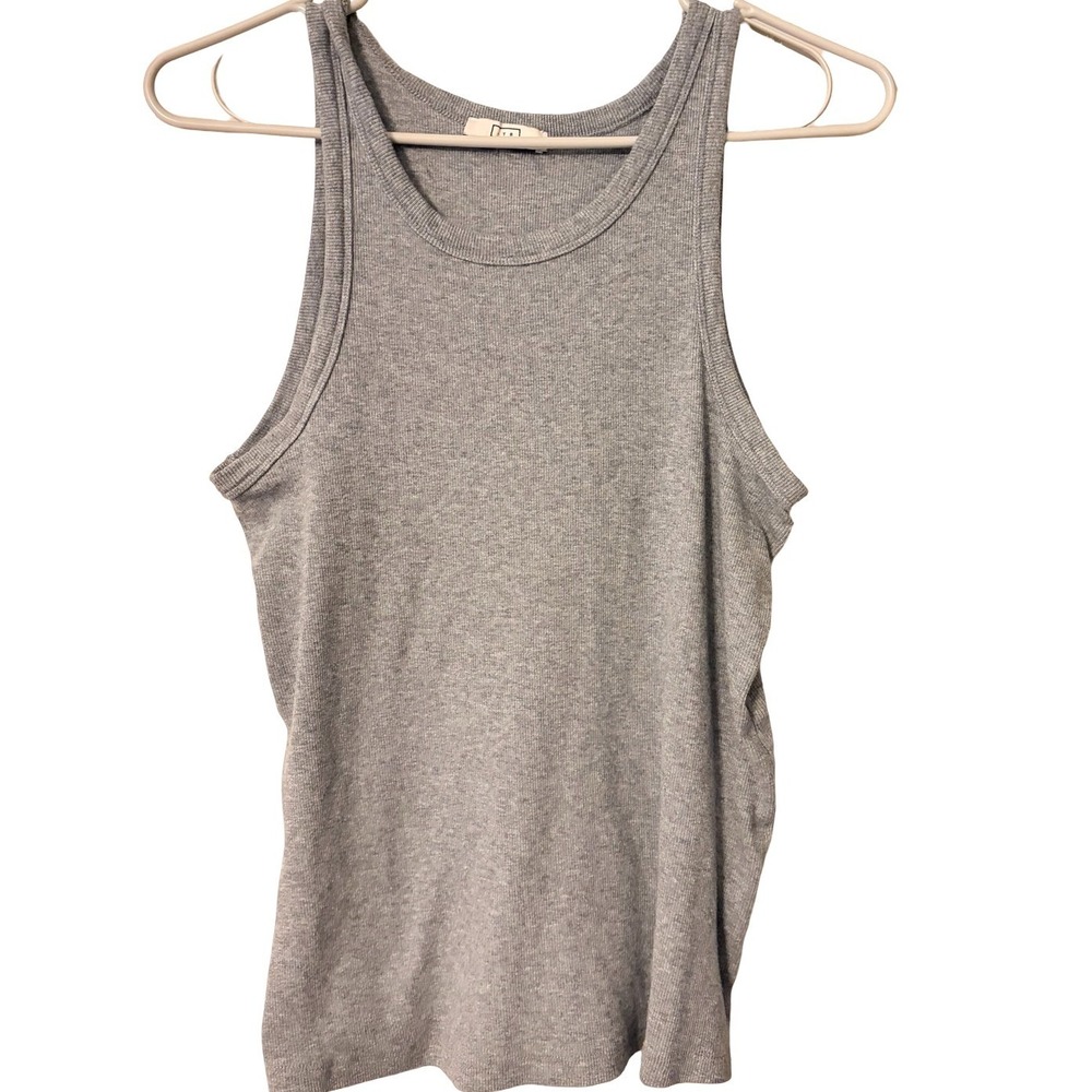 AYR Ribbed Tank Top Womens XL Gray